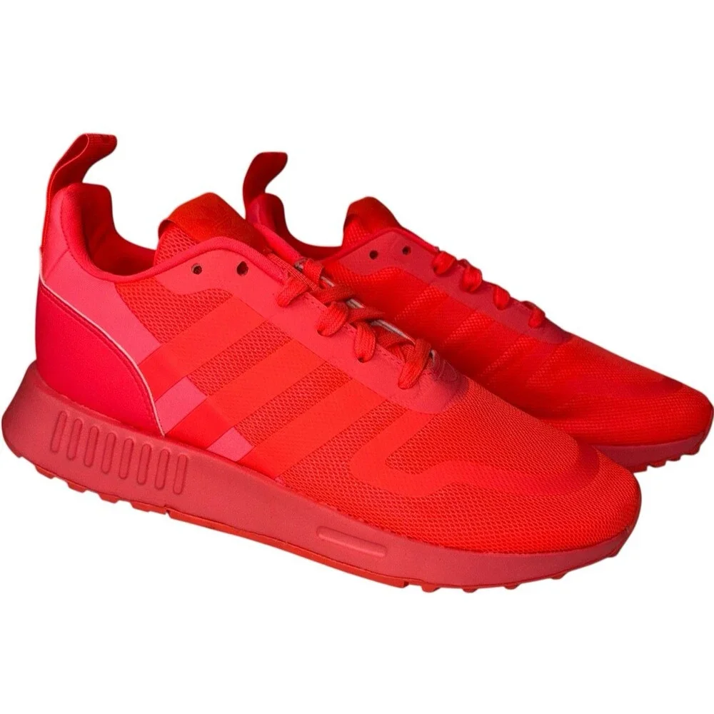 Adidas Youth Size 6 Sneakers Shoes Womens Size 7.5 Multix  Red Casual GX2223 New